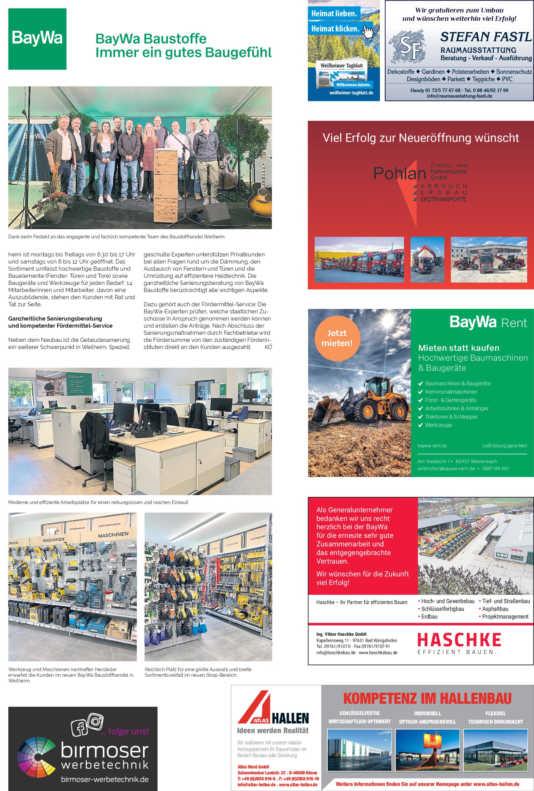 BayWa Weilheim Neueröffnung Teil2