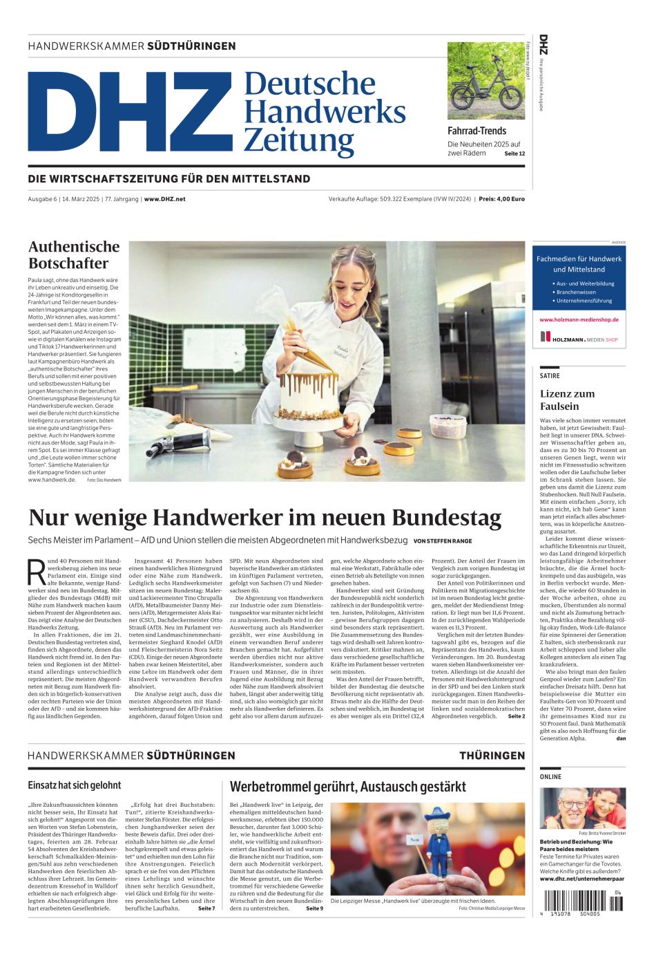 Deutsche Handwerks Zeitung
