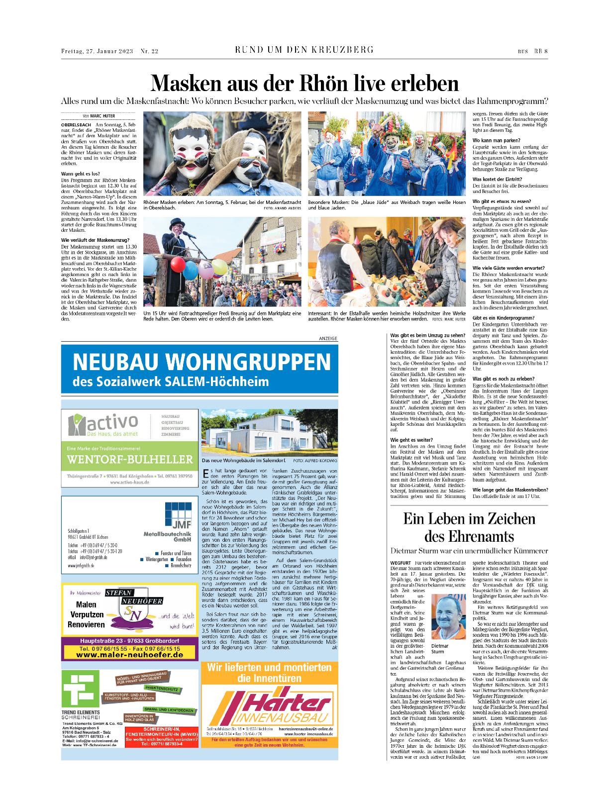 Neubau Wohngruppen Salem